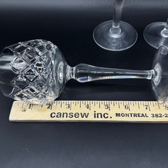 English 7 1/2" Crystal Ballon Red Wine Glasses(Set of 4) - Picture 4 of 4